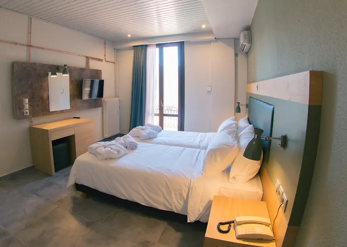 Hotel con viste meravigliose a Delfi